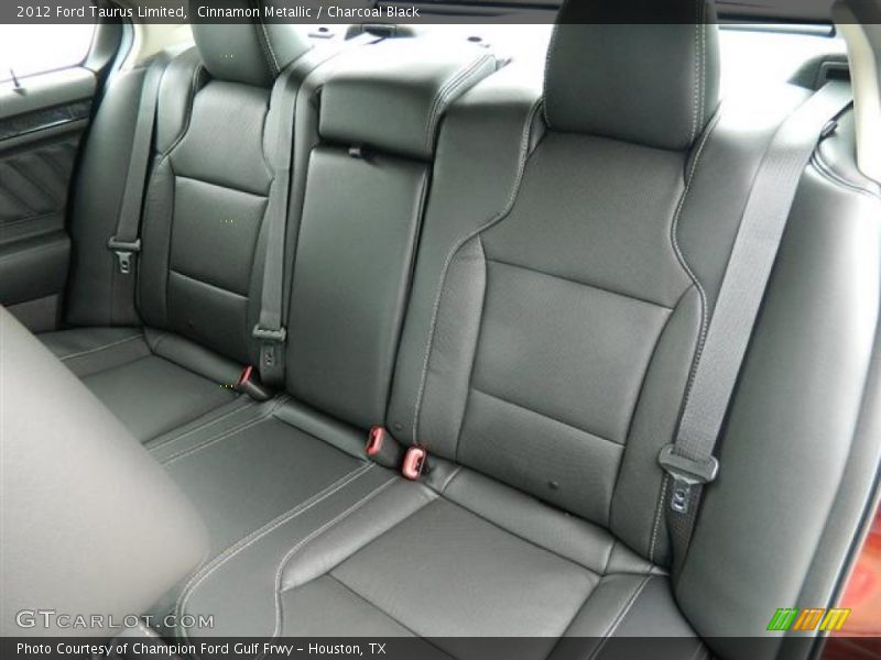  2012 Taurus Limited Charcoal Black Interior