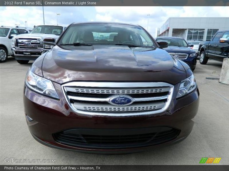 Cinnamon Metallic / Light Stone 2012 Ford Taurus SEL