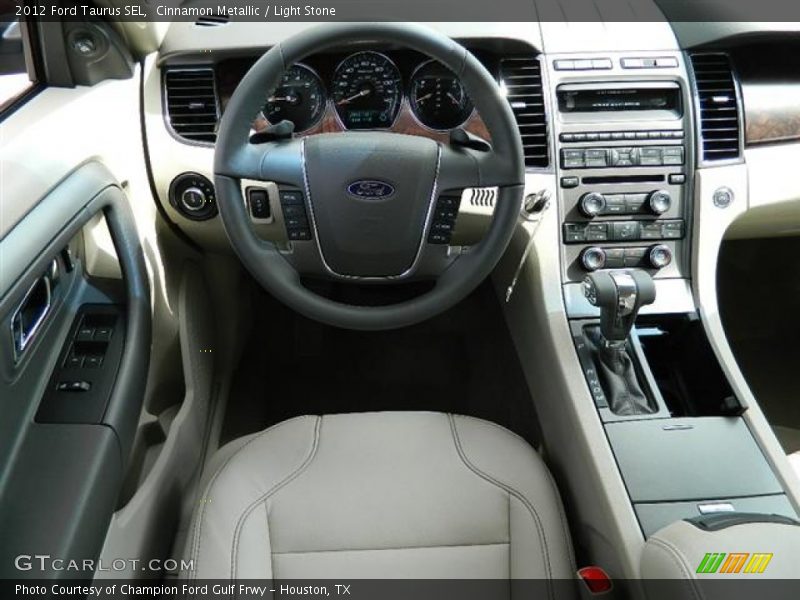 Cinnamon Metallic / Light Stone 2012 Ford Taurus SEL