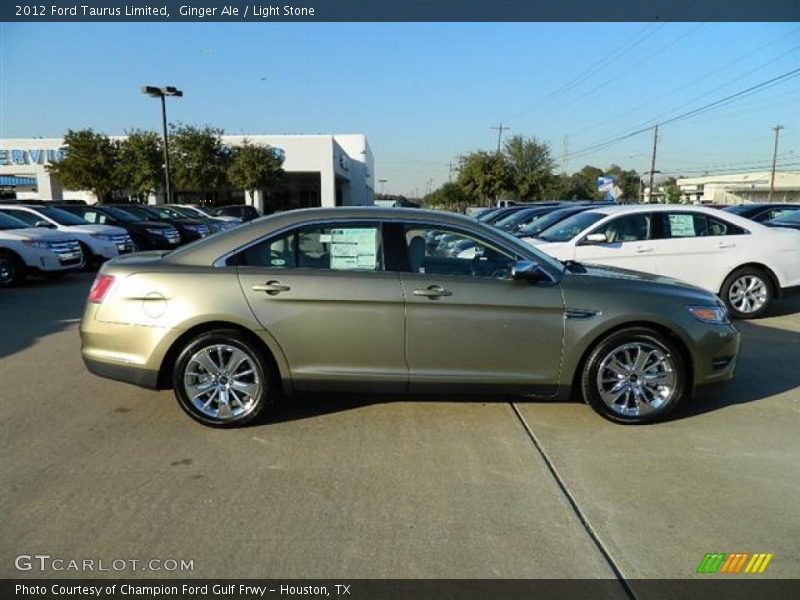 Ginger Ale / Light Stone 2012 Ford Taurus Limited
