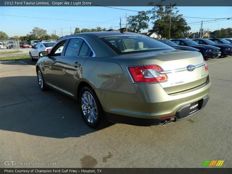 Ginger Ale / Light Stone 2012 Ford Taurus Limited