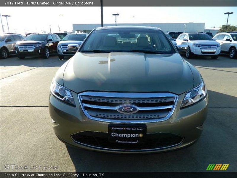 Ginger Ale / Light Stone 2012 Ford Taurus Limited