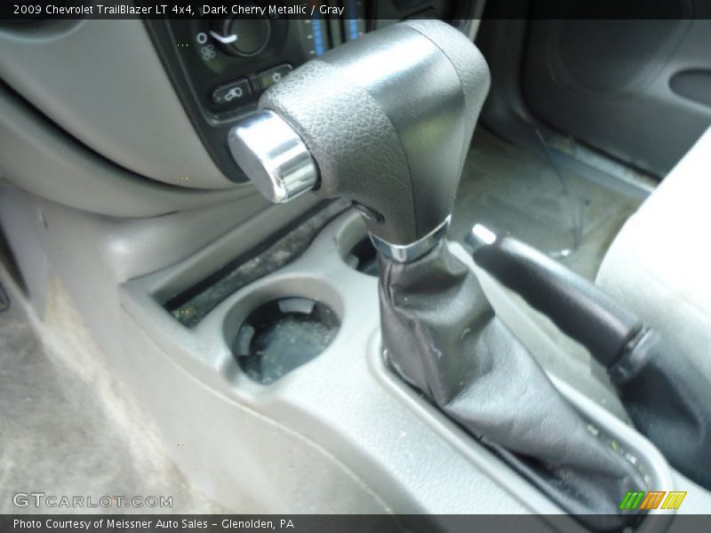 Dark Cherry Metallic / Gray 2009 Chevrolet TrailBlazer LT 4x4