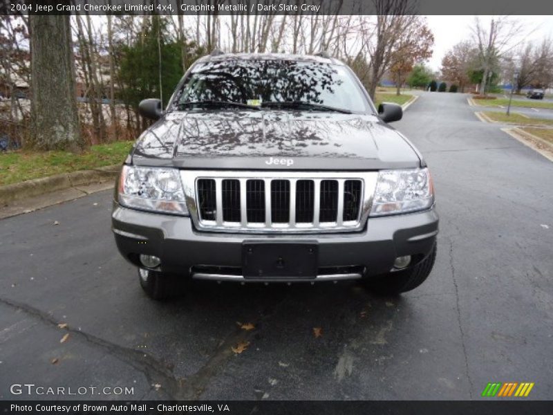 Graphite Metallic / Dark Slate Gray 2004 Jeep Grand Cherokee Limited 4x4