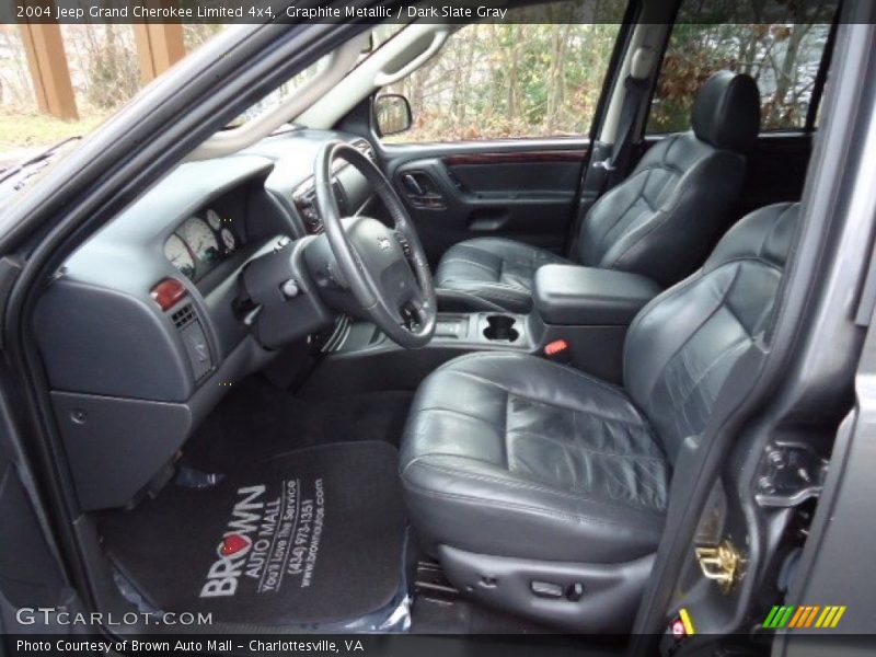  2004 Grand Cherokee Limited 4x4 Dark Slate Gray Interior