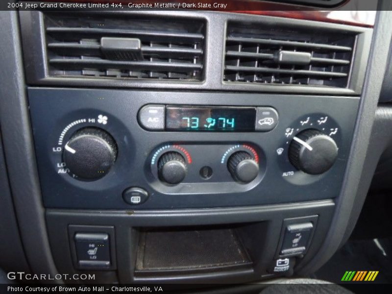 Graphite Metallic / Dark Slate Gray 2004 Jeep Grand Cherokee Limited 4x4