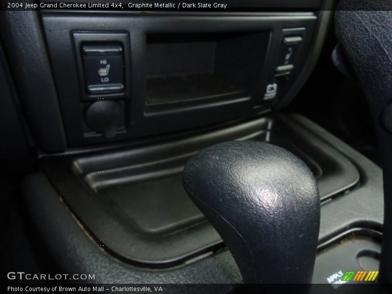 Graphite Metallic / Dark Slate Gray 2004 Jeep Grand Cherokee Limited 4x4