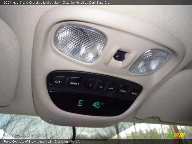 Graphite Metallic / Dark Slate Gray 2004 Jeep Grand Cherokee Limited 4x4