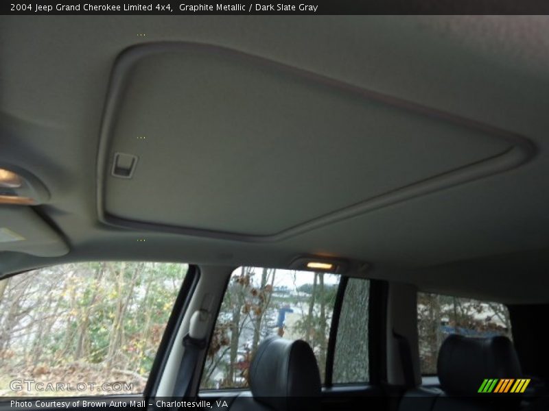 Graphite Metallic / Dark Slate Gray 2004 Jeep Grand Cherokee Limited 4x4