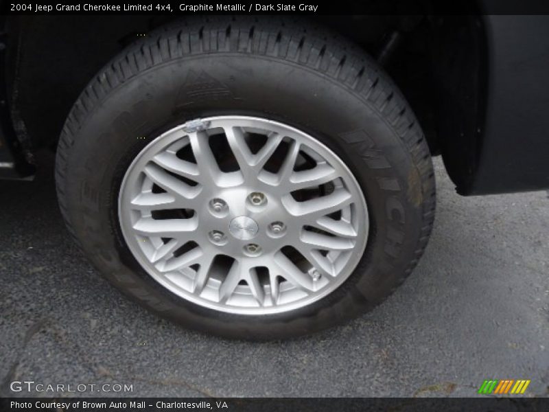 Graphite Metallic / Dark Slate Gray 2004 Jeep Grand Cherokee Limited 4x4