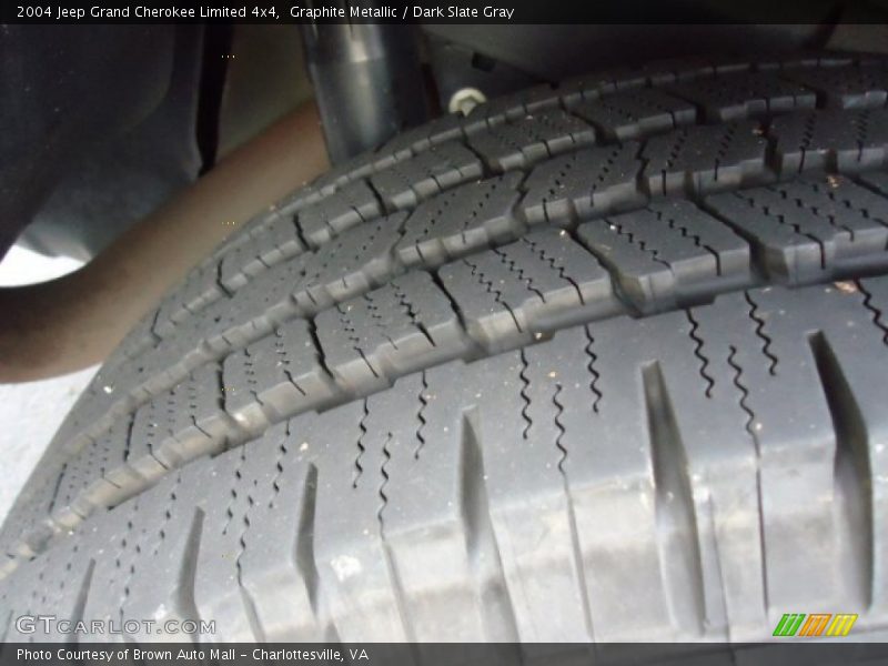Graphite Metallic / Dark Slate Gray 2004 Jeep Grand Cherokee Limited 4x4