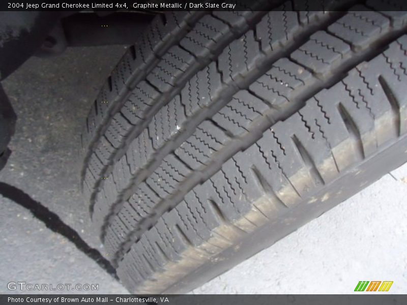 Graphite Metallic / Dark Slate Gray 2004 Jeep Grand Cherokee Limited 4x4