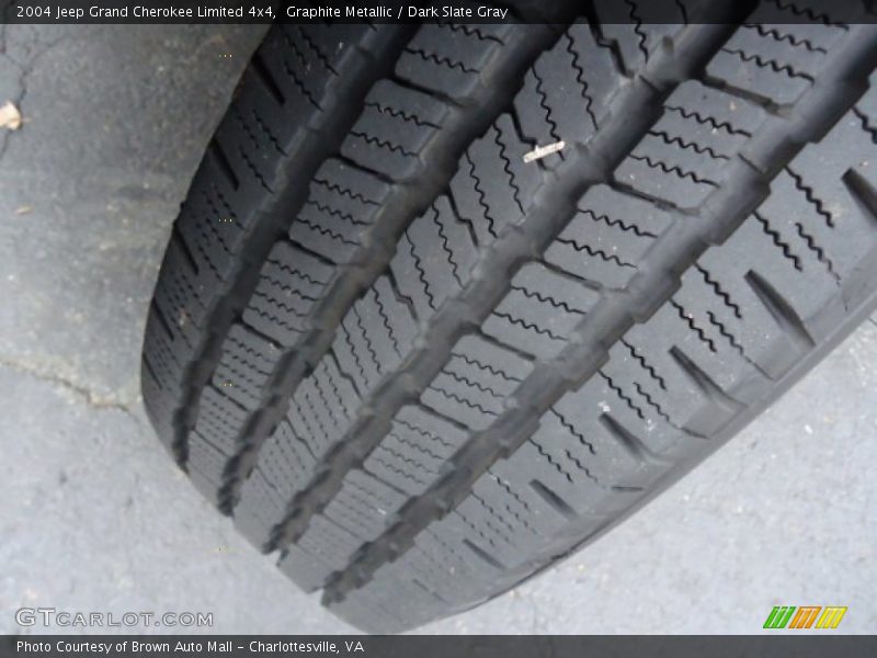 Graphite Metallic / Dark Slate Gray 2004 Jeep Grand Cherokee Limited 4x4