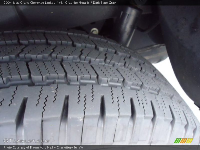 Graphite Metallic / Dark Slate Gray 2004 Jeep Grand Cherokee Limited 4x4