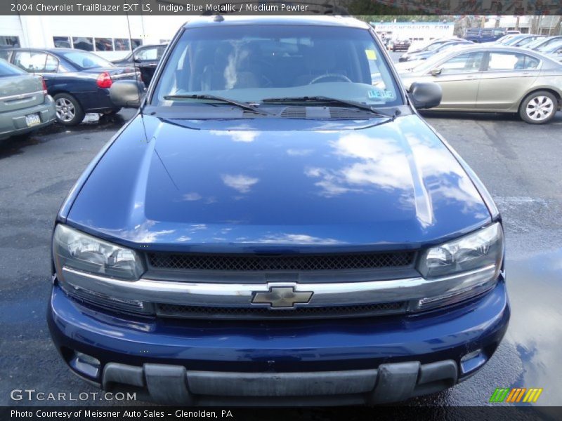 Indigo Blue Metallic / Medium Pewter 2004 Chevrolet TrailBlazer EXT LS