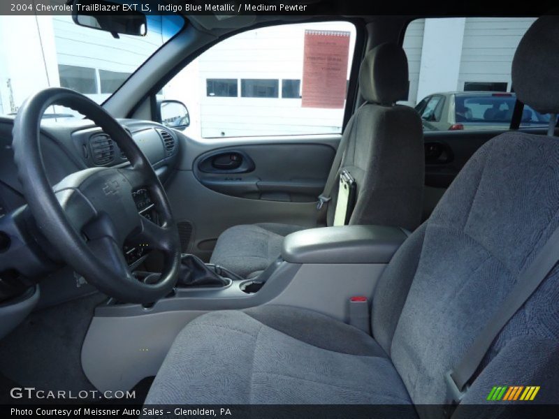 Indigo Blue Metallic / Medium Pewter 2004 Chevrolet TrailBlazer EXT LS