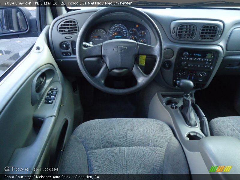 Indigo Blue Metallic / Medium Pewter 2004 Chevrolet TrailBlazer EXT LS
