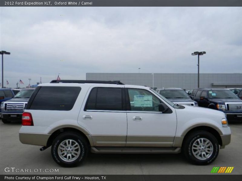 Oxford White / Camel 2012 Ford Expedition XLT