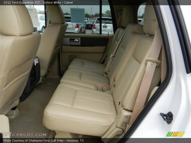 Oxford White / Camel 2012 Ford Expedition XLT