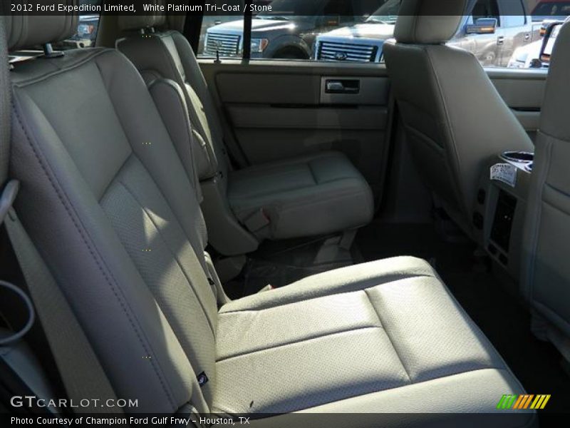 White Platinum Tri-Coat / Stone 2012 Ford Expedition Limited