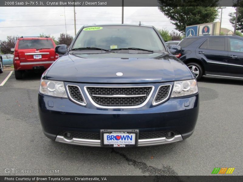Crystal Blue Metallic / Desert Sand 2008 Saab 9-7X 5.3i
