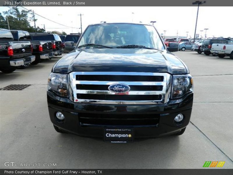 Black / Stone 2012 Ford Expedition EL Limited