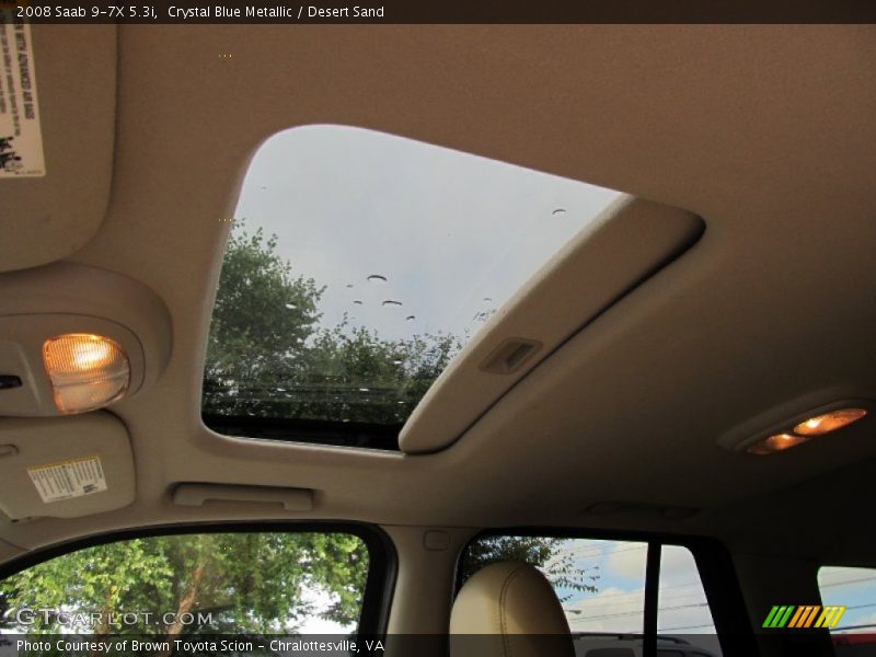 Crystal Blue Metallic / Desert Sand 2008 Saab 9-7X 5.3i
