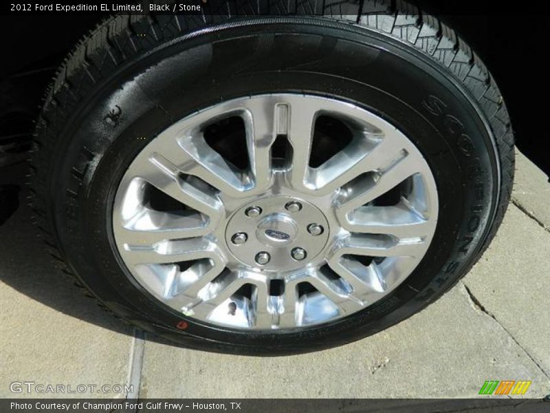 Black / Stone 2012 Ford Expedition EL Limited