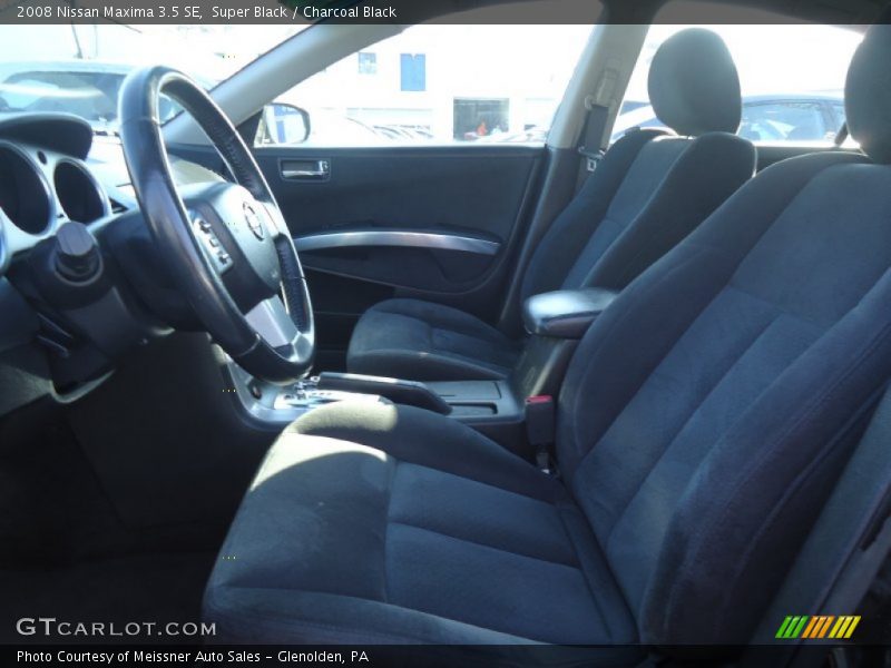 Super Black / Charcoal Black 2008 Nissan Maxima 3.5 SE