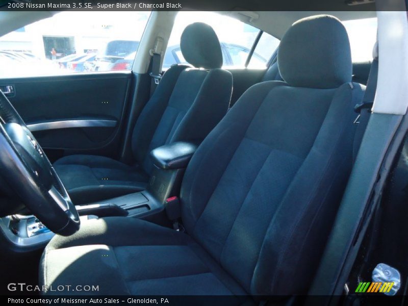 Super Black / Charcoal Black 2008 Nissan Maxima 3.5 SE