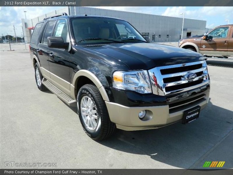 Black / Camel 2012 Ford Expedition XLT