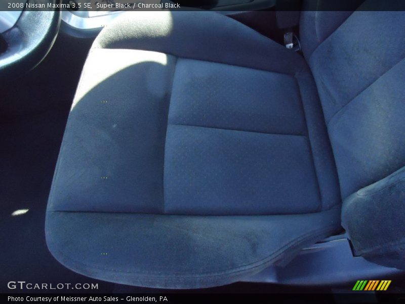 Super Black / Charcoal Black 2008 Nissan Maxima 3.5 SE