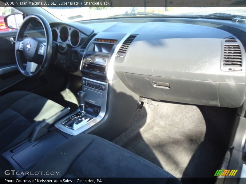 Super Black / Charcoal Black 2008 Nissan Maxima 3.5 SE