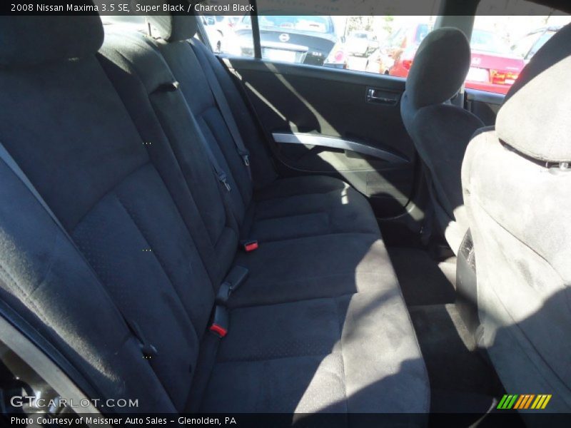 Super Black / Charcoal Black 2008 Nissan Maxima 3.5 SE