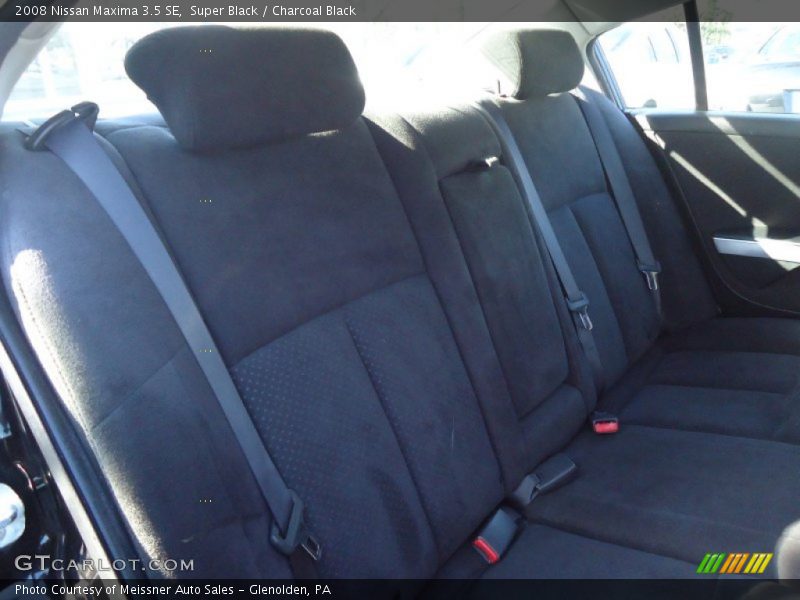 Super Black / Charcoal Black 2008 Nissan Maxima 3.5 SE