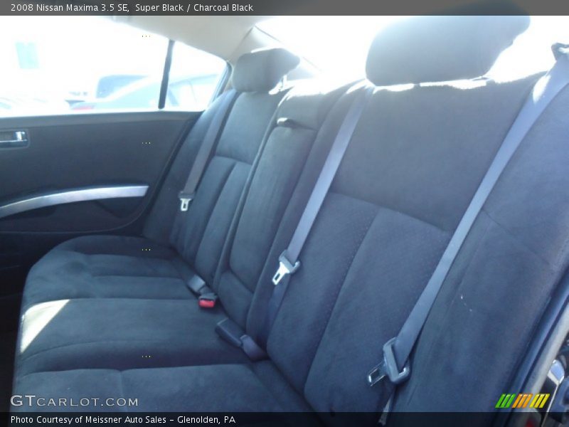 Super Black / Charcoal Black 2008 Nissan Maxima 3.5 SE