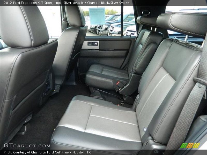 Ingot Silver Metallic / Charcoal Black/Silver Smoke 2012 Ford Expedition XLT Sport