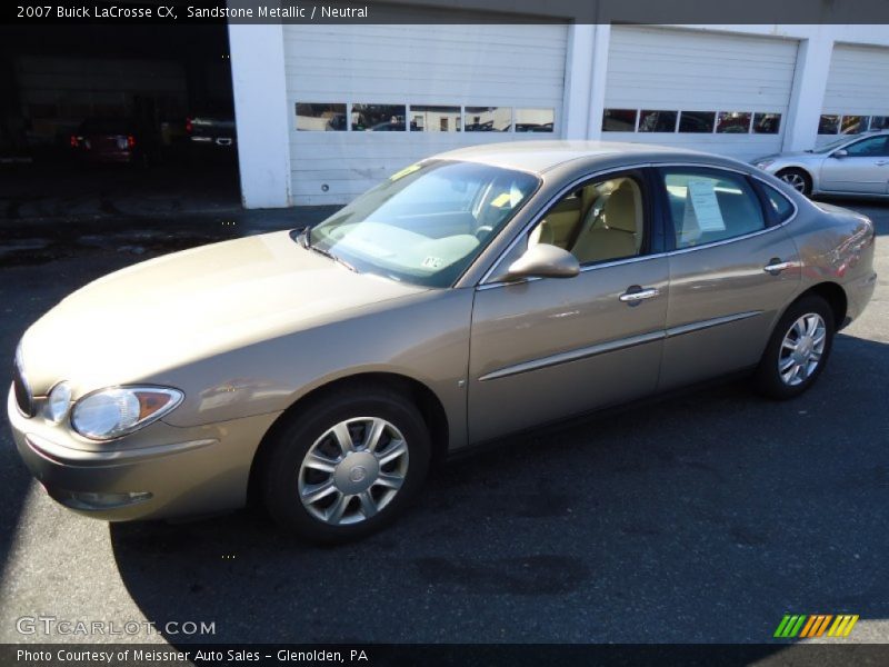 Sandstone Metallic / Neutral 2007 Buick LaCrosse CX