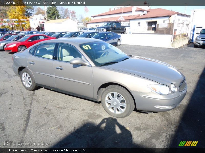 Sandstone Metallic / Neutral 2007 Buick LaCrosse CX