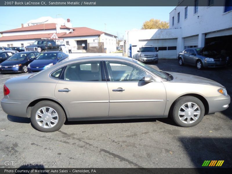 Sandstone Metallic / Neutral 2007 Buick LaCrosse CX