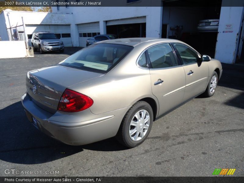 Sandstone Metallic / Neutral 2007 Buick LaCrosse CX