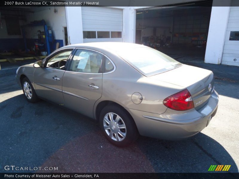 Sandstone Metallic / Neutral 2007 Buick LaCrosse CX