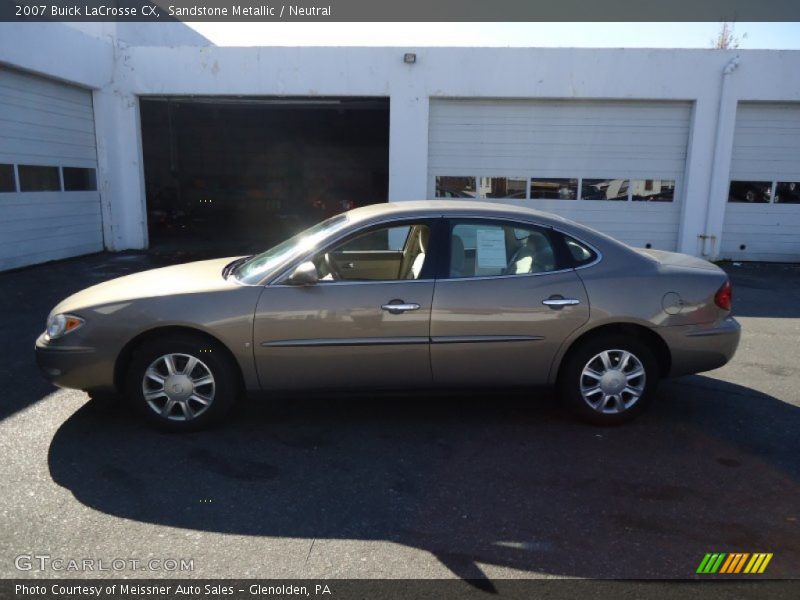 Sandstone Metallic / Neutral 2007 Buick LaCrosse CX