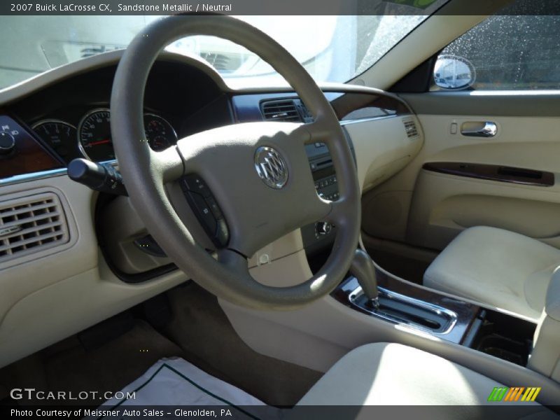 Sandstone Metallic / Neutral 2007 Buick LaCrosse CX