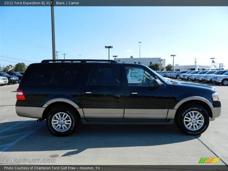 Black / Camel 2012 Ford Expedition EL XLT