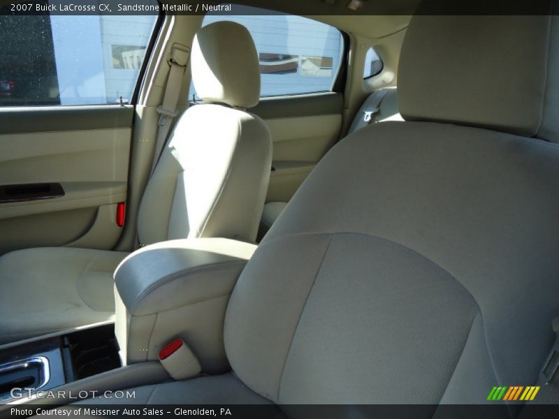 Sandstone Metallic / Neutral 2007 Buick LaCrosse CX