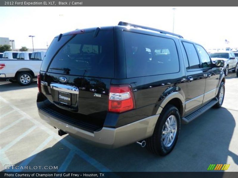 Black / Camel 2012 Ford Expedition EL XLT