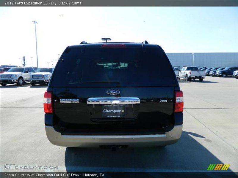 Black / Camel 2012 Ford Expedition EL XLT