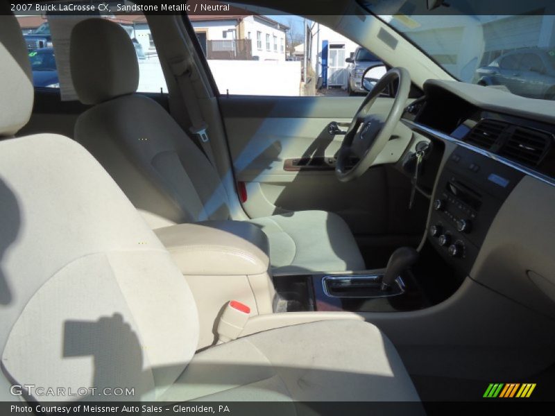 Sandstone Metallic / Neutral 2007 Buick LaCrosse CX