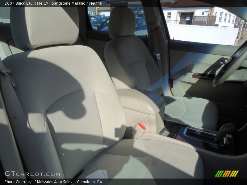 Sandstone Metallic / Neutral 2007 Buick LaCrosse CX